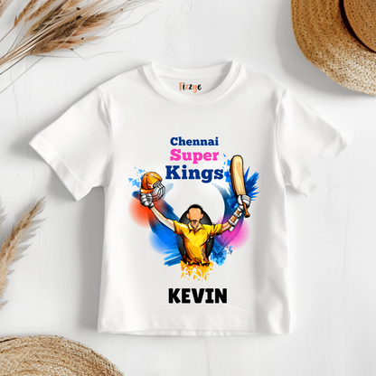 Chennai Super Kings - Custom Kids Tshirt