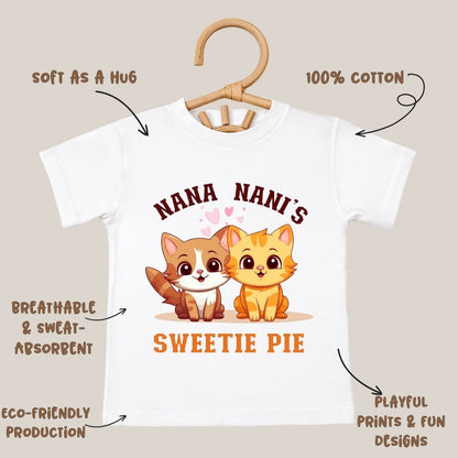 Nana Nani's Sweetie Pie - Kids Tshirt