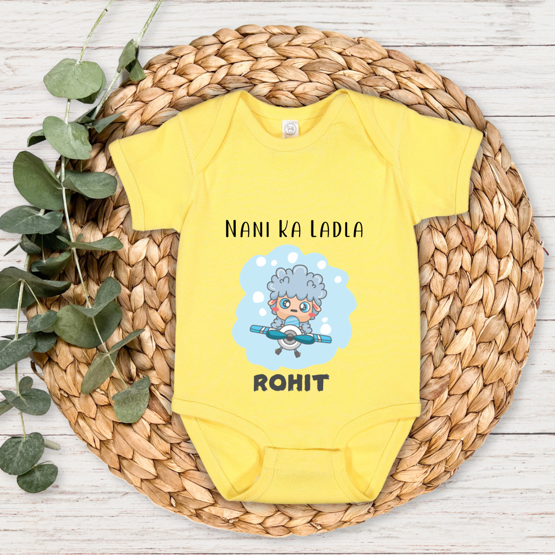 Nani Ka Ladla - Custom Baby Romper