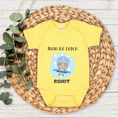 Nani Ka Ladla - Custom Baby Romper