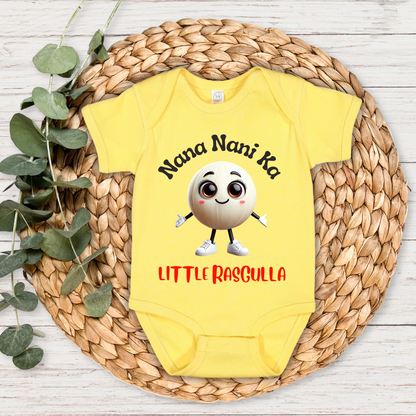 Nana Nani's Little Rasgulla-Personalised Kids Romper