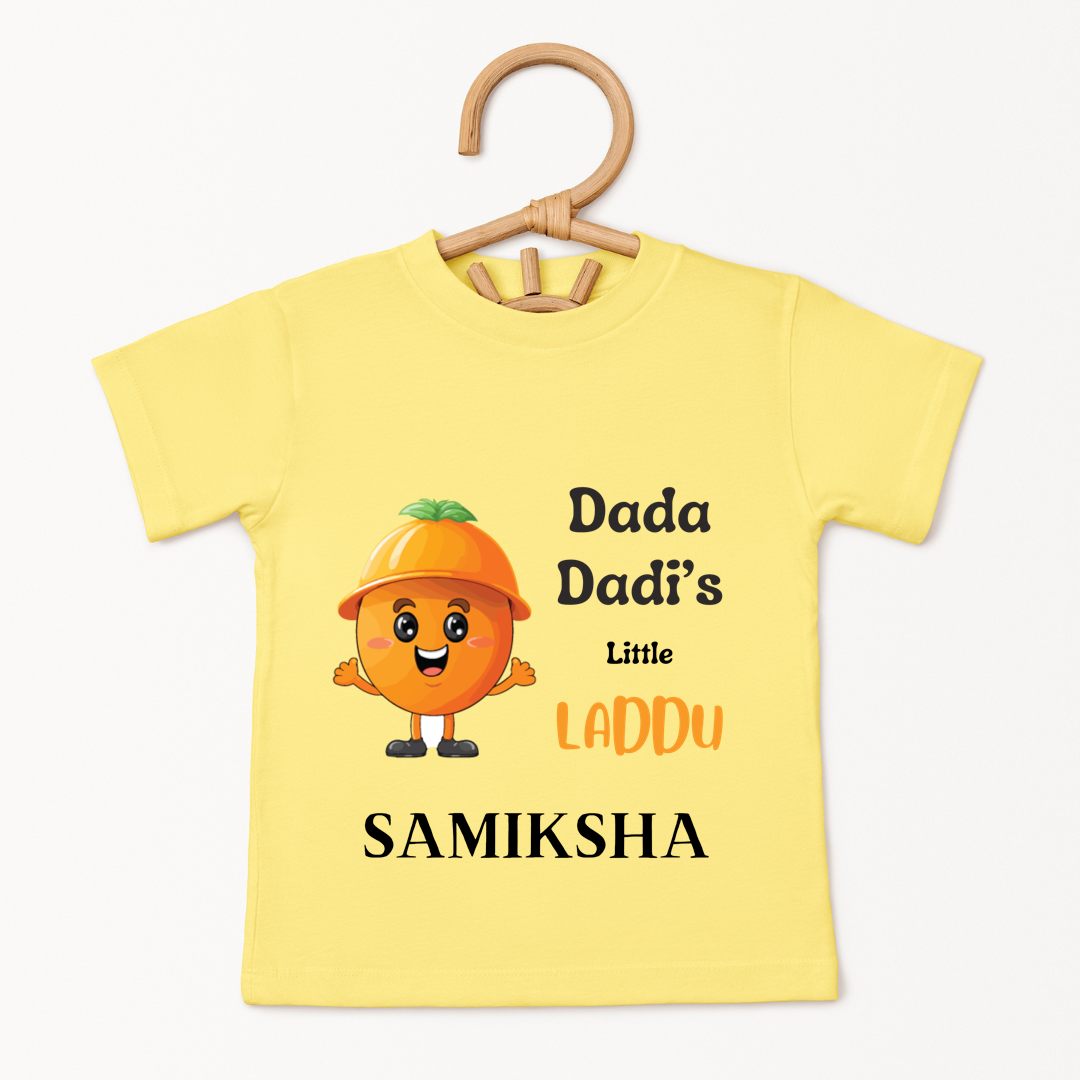 Dada Dadi's Little Laddoo - Custom Kids Tee