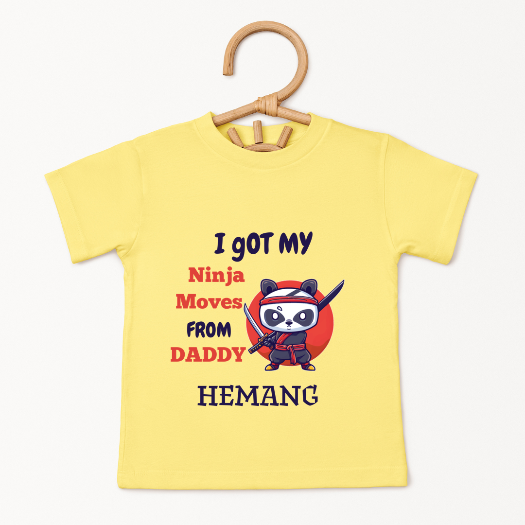 Daddy's Ninja - Custom Kids Tee