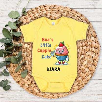 Bua's Little Cup Cake - Custom Baby Romper