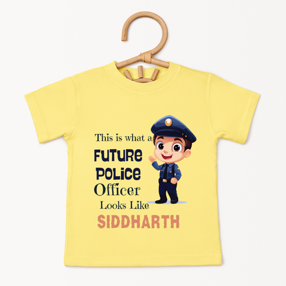 Future Police Officer - Custom Kids Tee