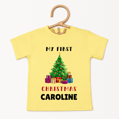 My 1st Christmas - Custom Kids Tee