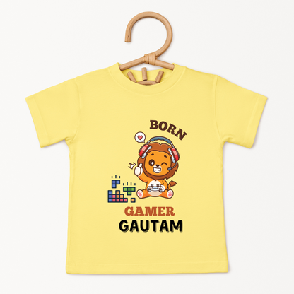 Born Gamer - Custom Kids Tee