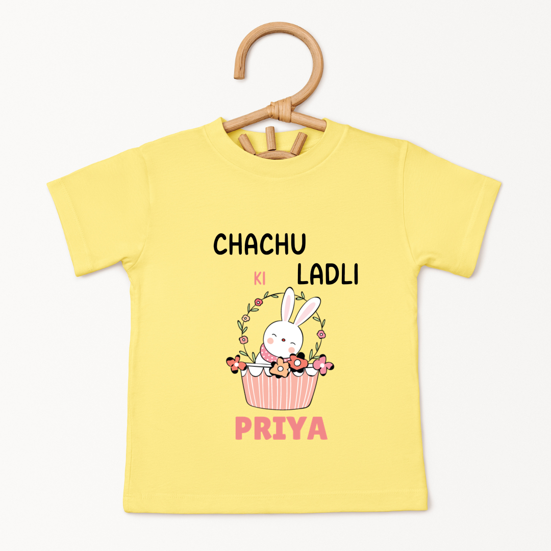 Chachu Ki Ladli - Custom Kids Tee