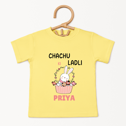 Chachu Ki Ladli - Custom Kids Tee