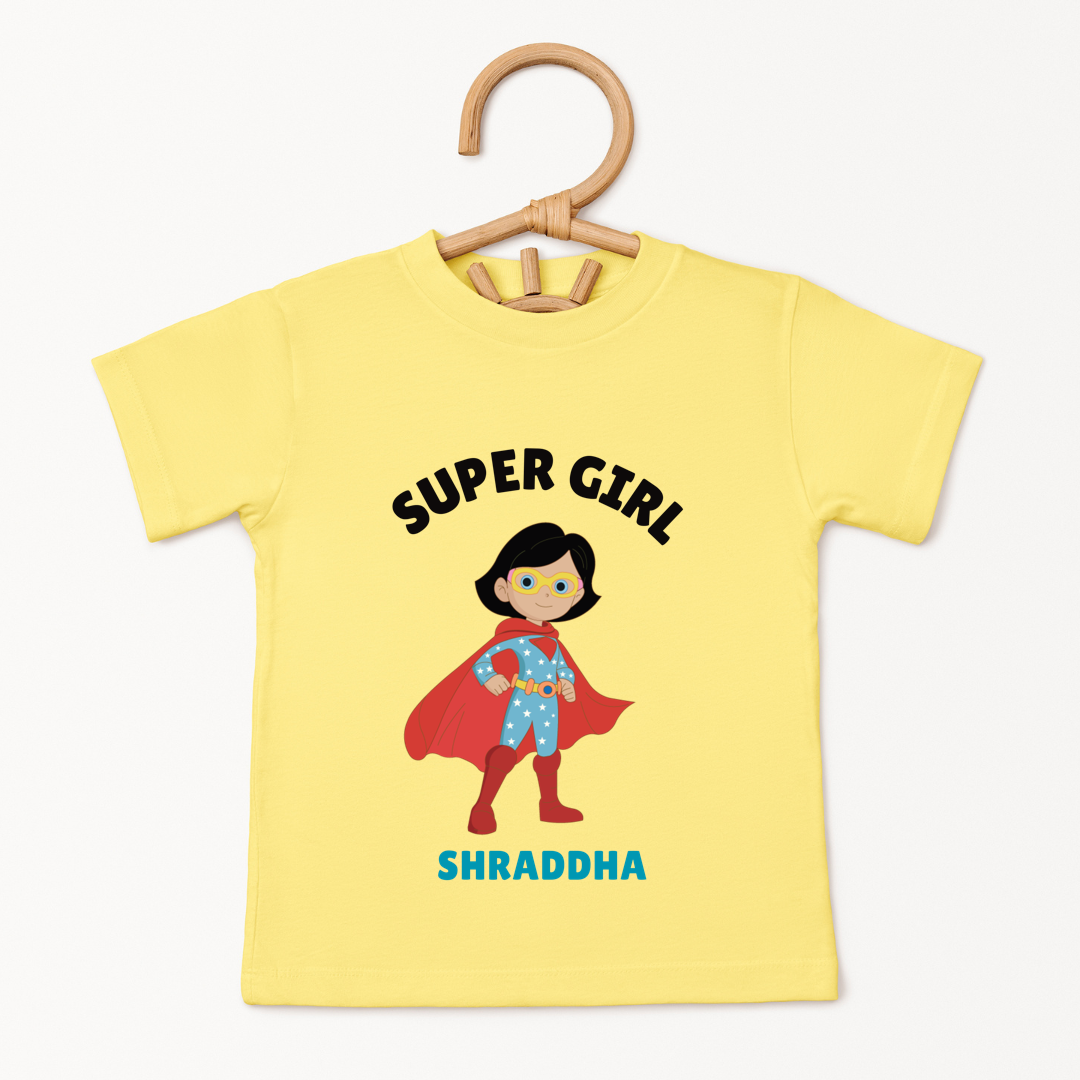 Super Girl - Custom Kids Tee