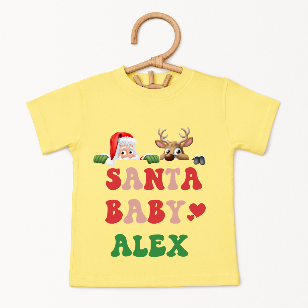 Santa Baby - Custom Kids Tee